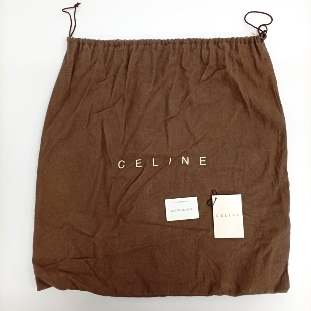 Celine Beige Brown Pvc Leather Handbag Tote Bag (Pre-Owned)