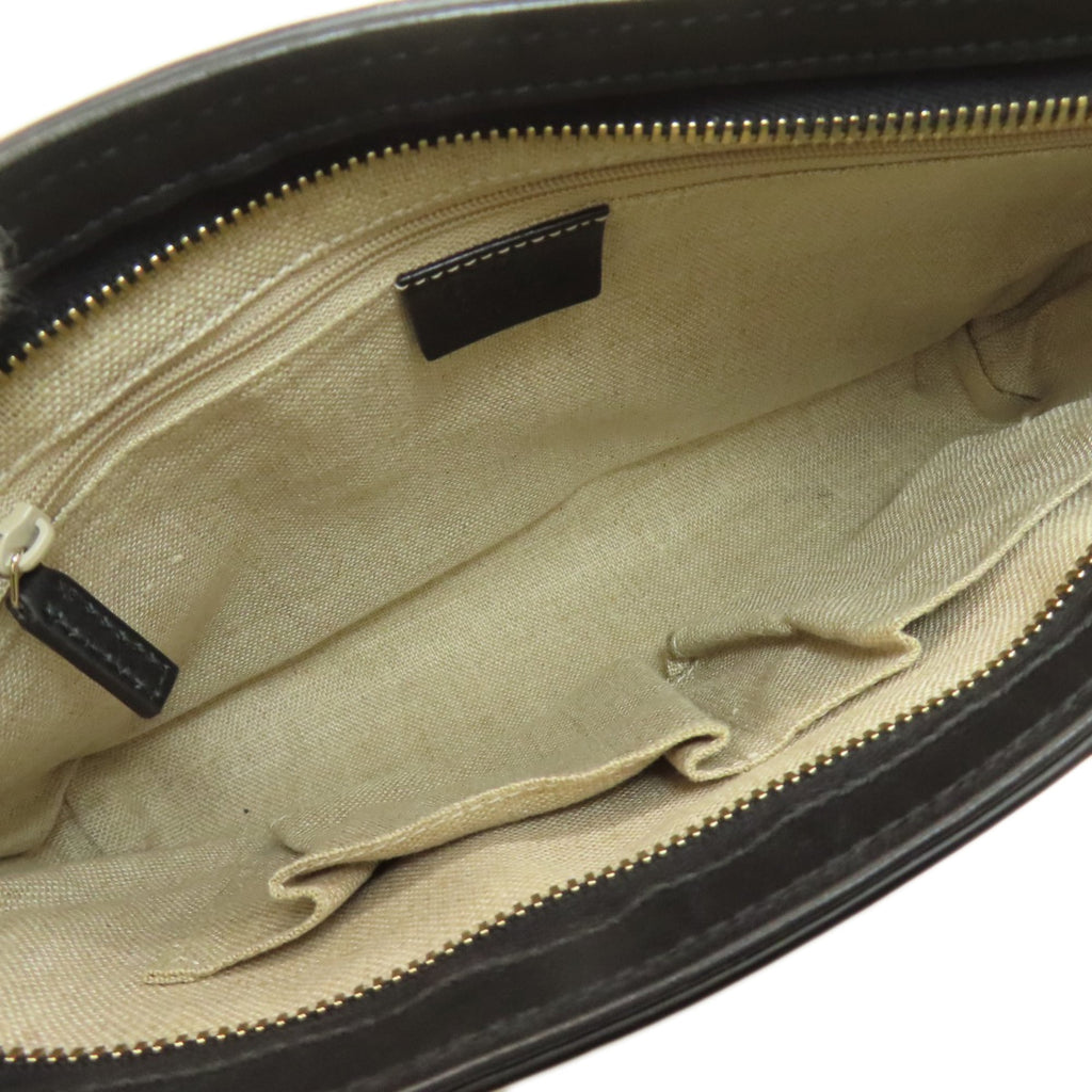 Gucci Black Leather Shoulder Bag (Pre-Owned)
