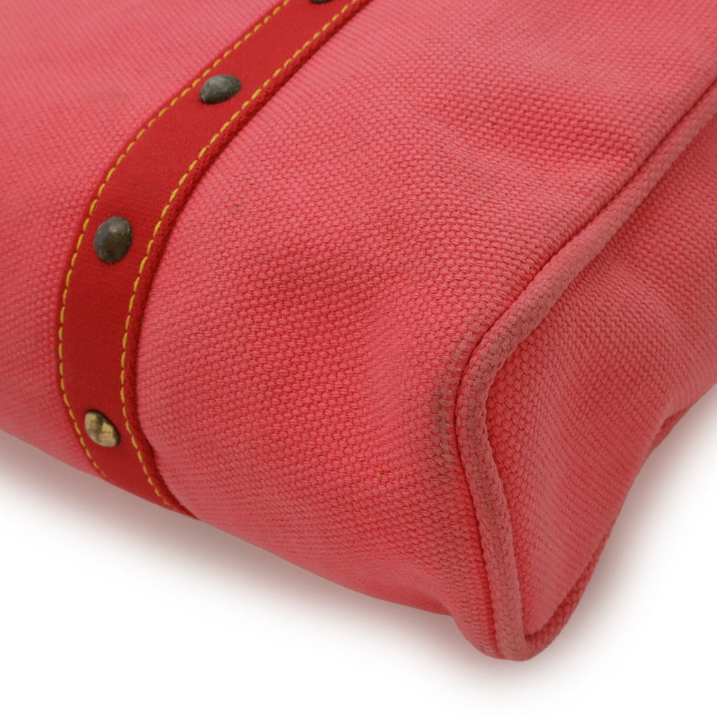 Louis Vuitton Rose Canvas Shoulder Bag Tote Bag (Pre-Owned)