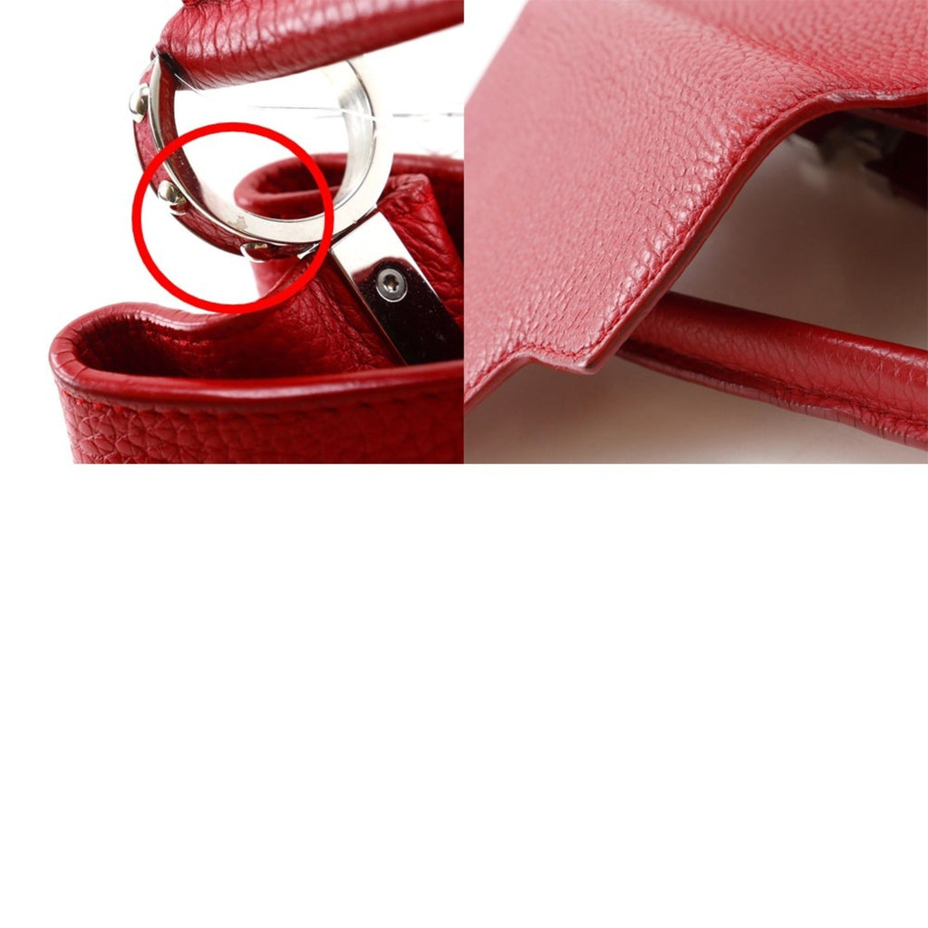 Louis Vuitton Red Color Handbag (Pre-Owned)
