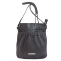 Burberry Black Leather Shoulder Bag (Pre-Owned)