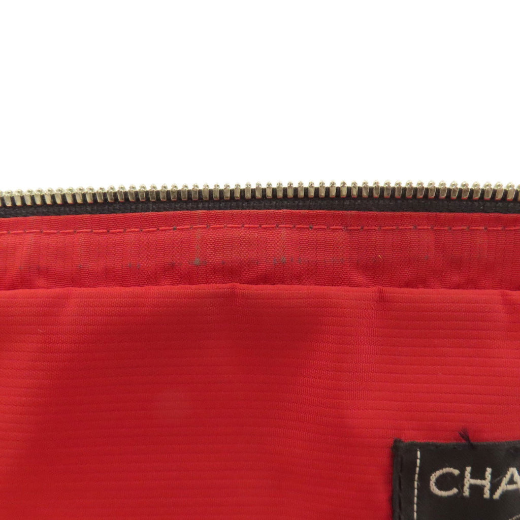 Chanel Black Nylon Tote Bag (Pre-Owned)