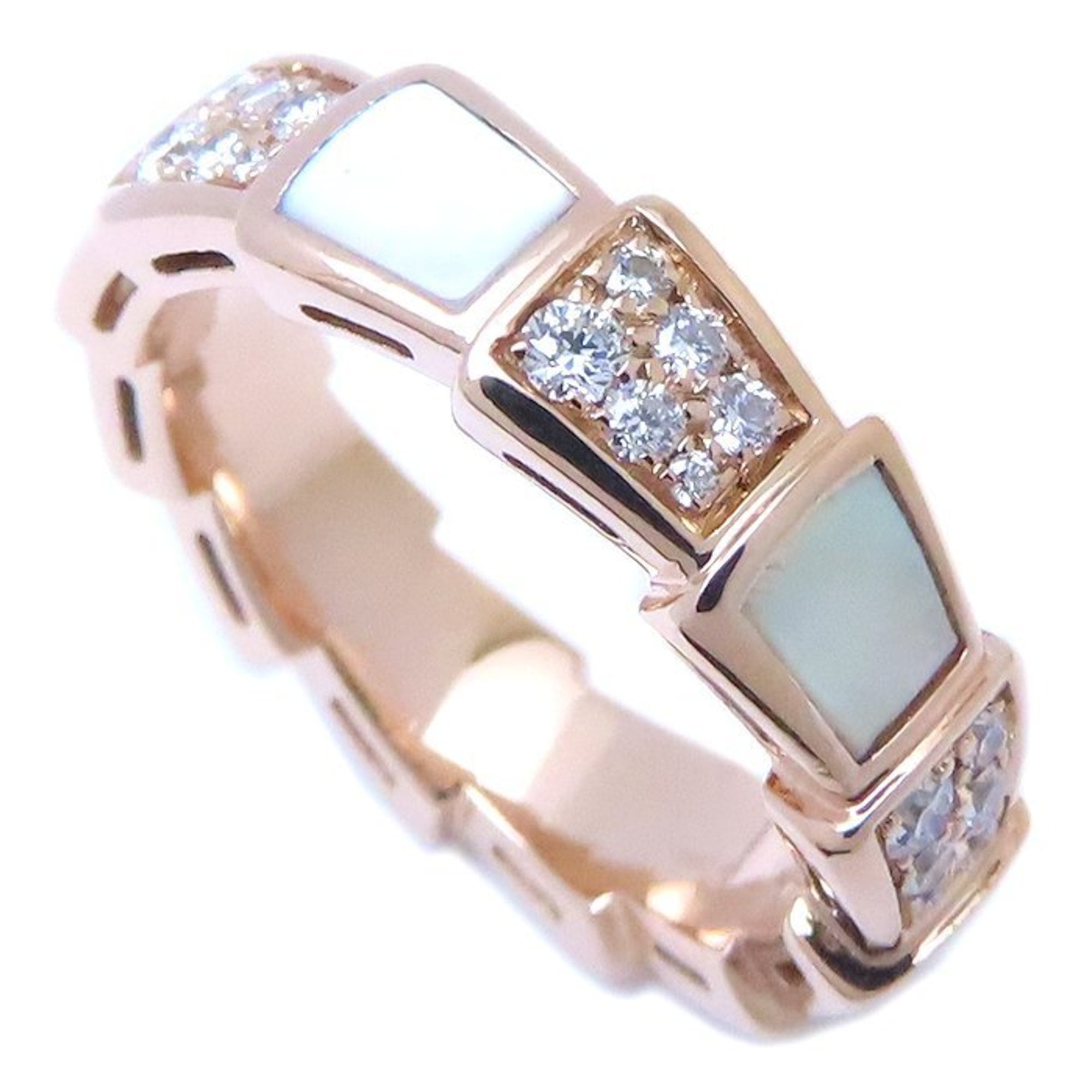 Bvlgari Serpenti Pink Band Ring (Pre-Owned)