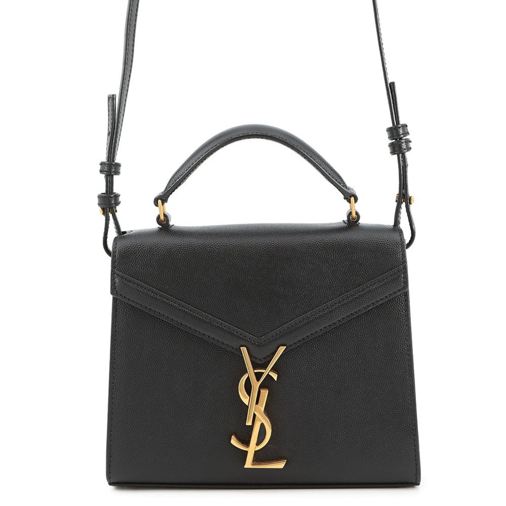 Saint Laurent Black Leather Handbag (Pre-Owned)