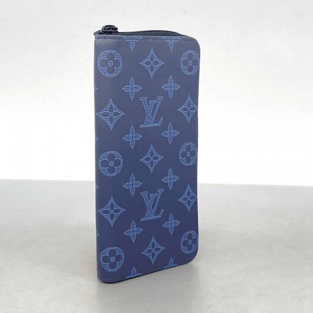 Louis Vuitton Blue Navy Long Wallet (Bi-Fold) (Pre-Owned)