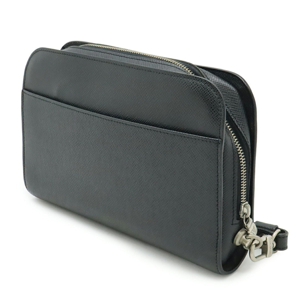 Louis Vuitton Taiga Ardoise Taiga Leather Clutch Bag Handbag (Pre-Owned)