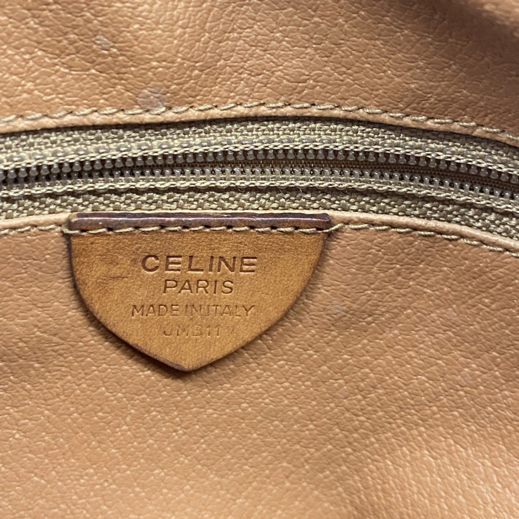Celine Brown Pvc Shoulder Bag (Pre-Owned)
