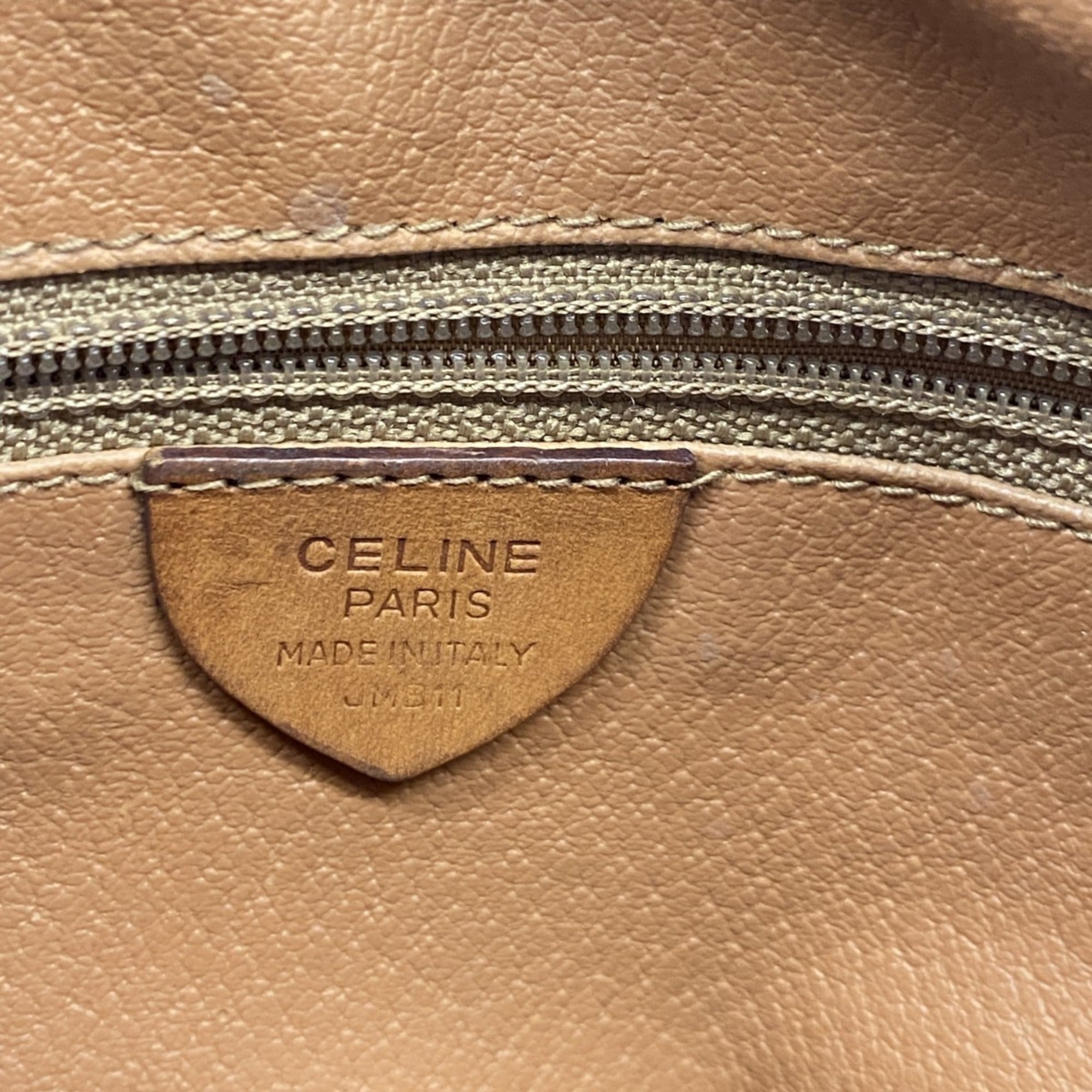 Celine Brown Pvc Shoulder Bag (Pre-Owned)