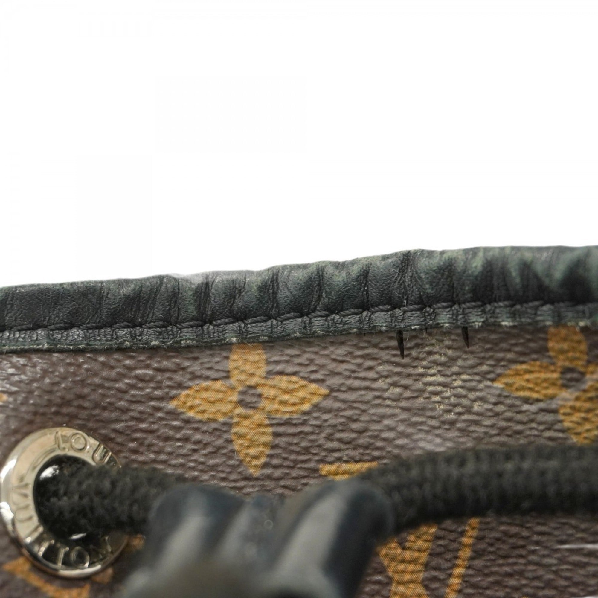 Louis Vuitton Black Brown Backpack (Pre-Owned)