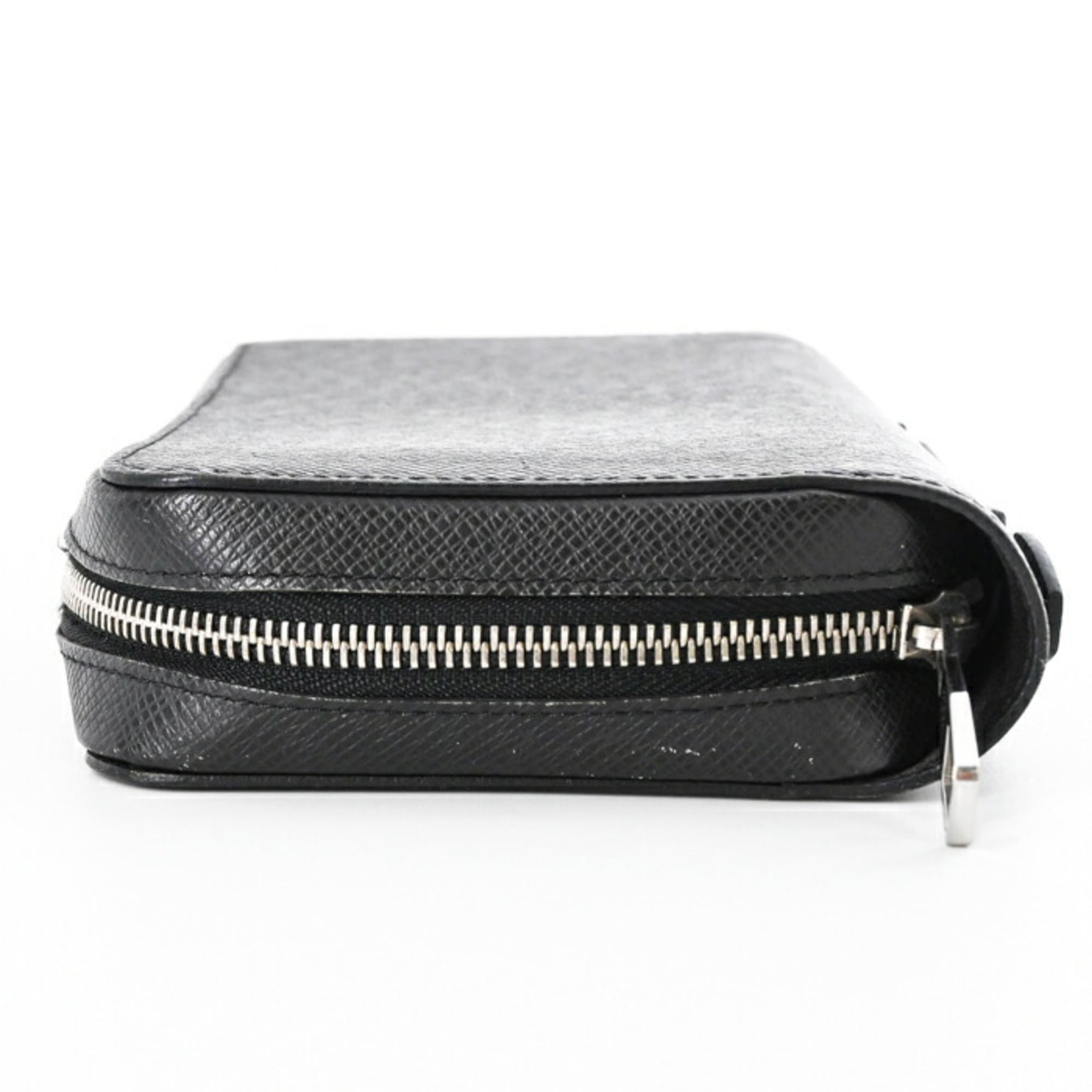Louis Vuitton Black Monogram Eclipse Taiga Leather Long Wallet (Bi-Fold) (Pre-Owned)