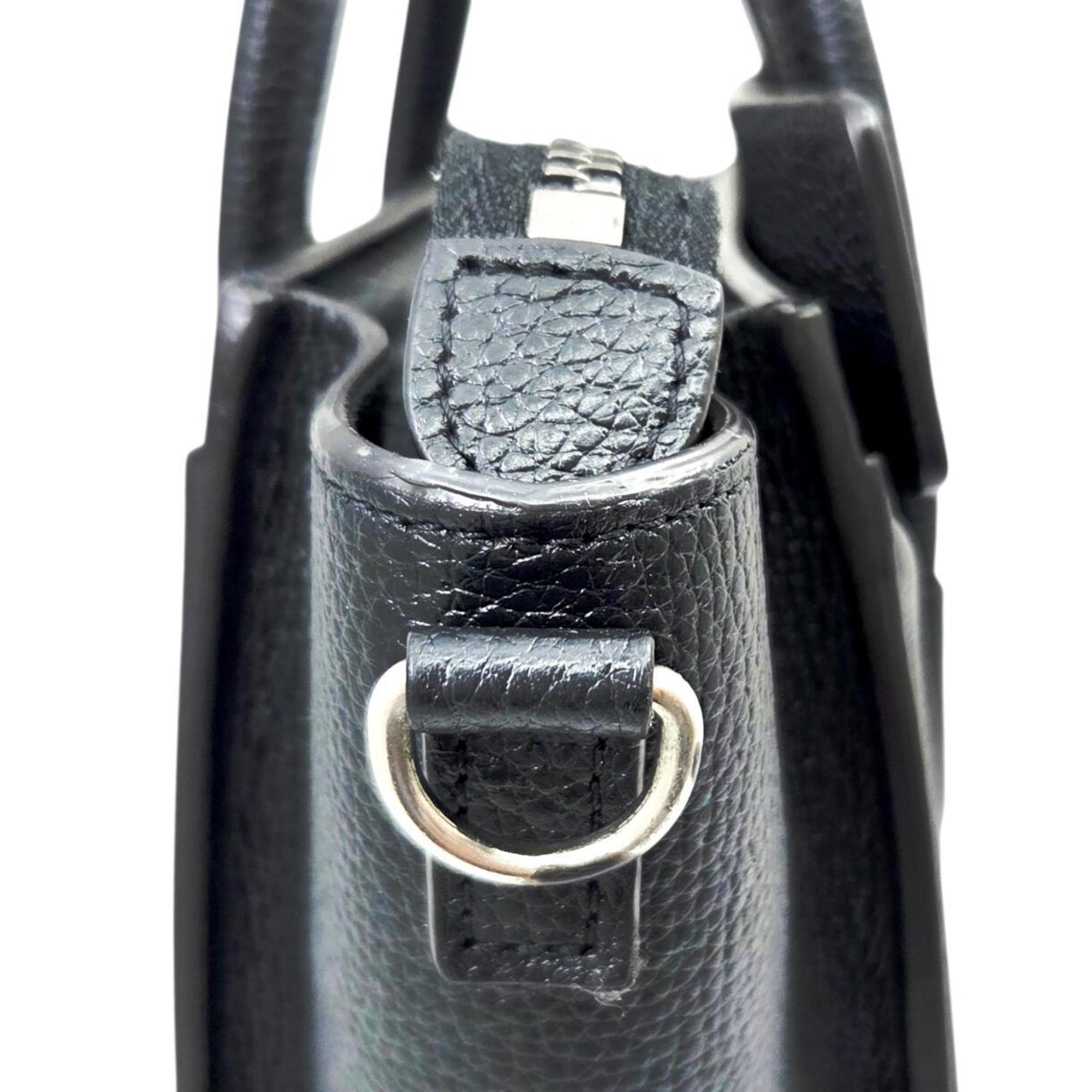 Celine Black Leather Handbag (Pre-Owned)