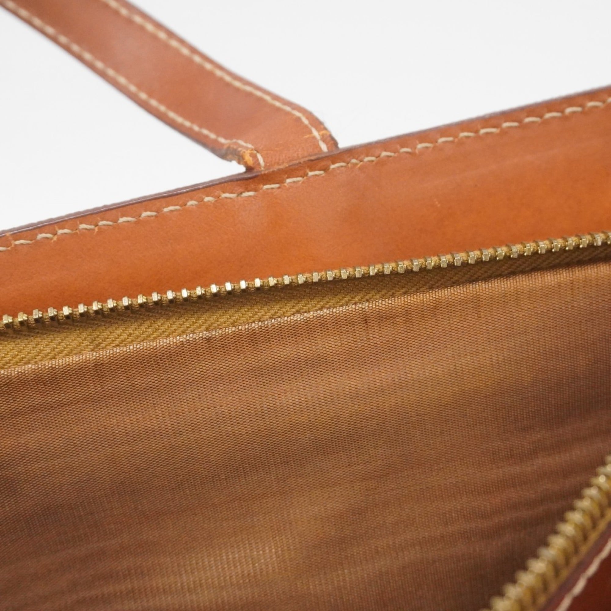 Celine Brown Pvc Handbag (Pre-Owned)