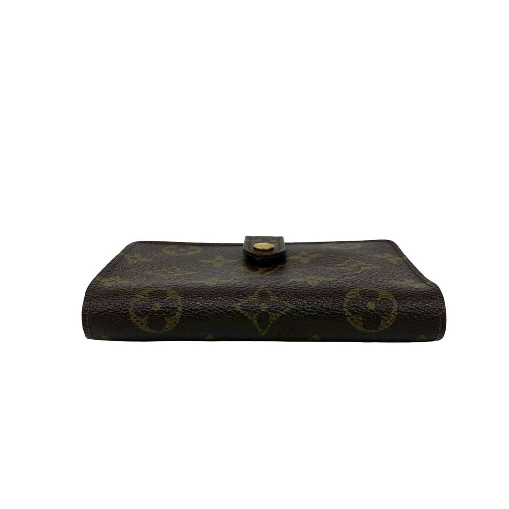 Louis Vuitton Brown Leather Pvc Wallet (Bi-Fold) (Pre-Owned)