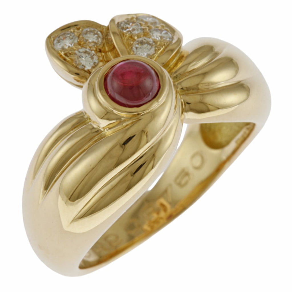 Christian Dior Yellow Gold Yellow Gold (18K) Band Ring (Pre-Owned)