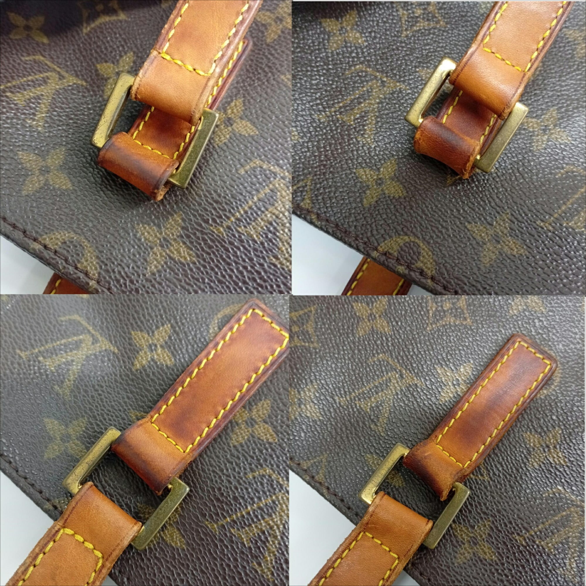 Louis Vuitton Brown Monogram Shoulder Bag Tote Bag (Pre-Owned)