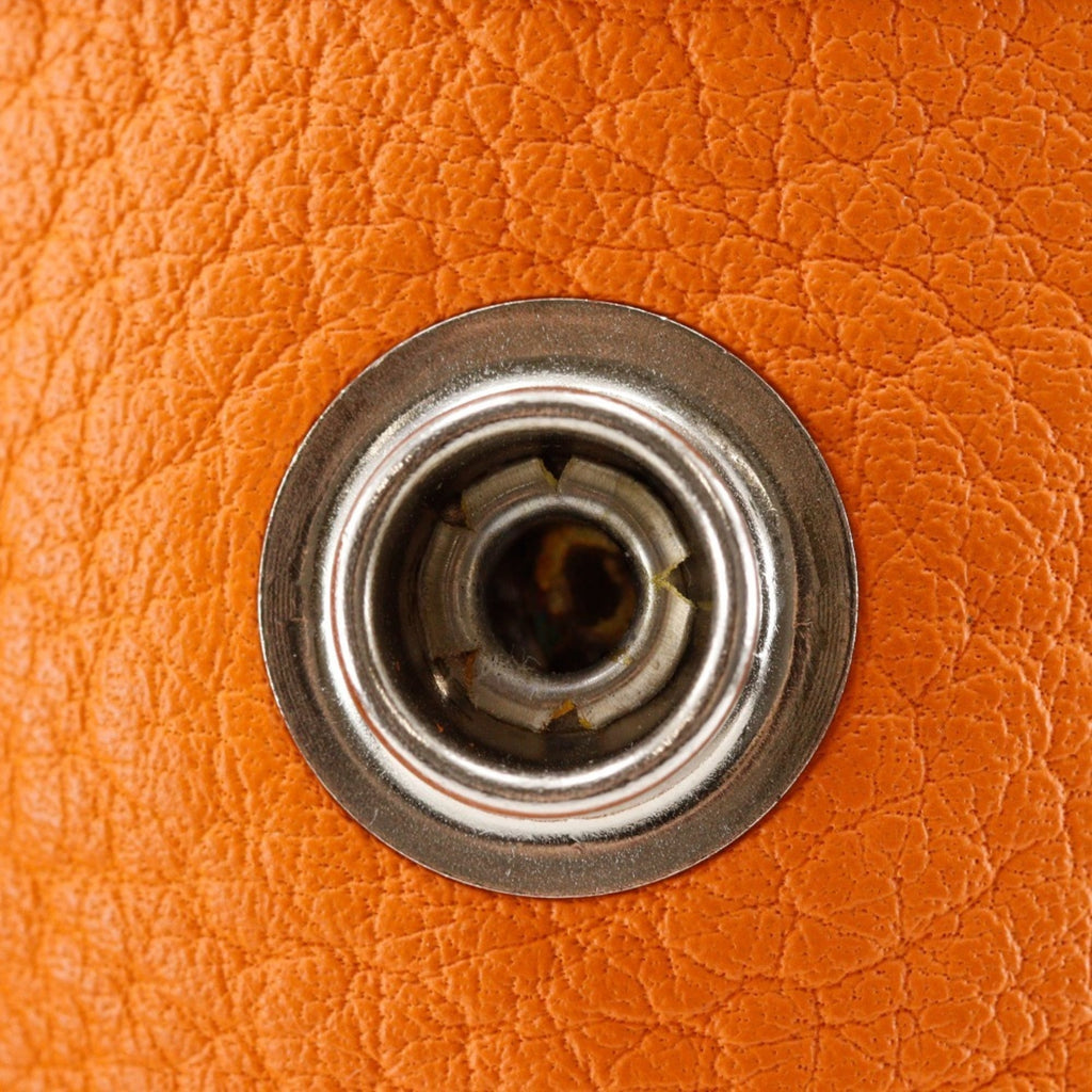 Hermes Garden Orange Negonda Leather Tote Bag (Pre-Owned)