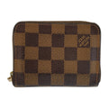 Louis Vuitton Brown Damier Canvas Damier Canvas Coin Purse/Coin Case (Pre-Owned)