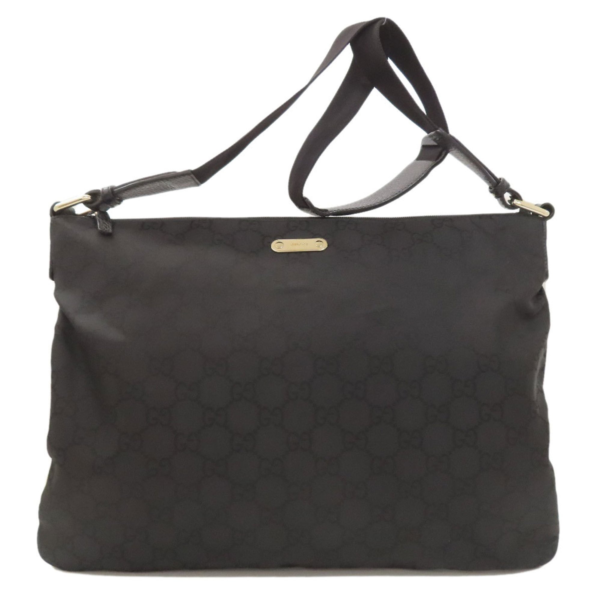 Gucci Black Nylon Shoulder Bag (Pre-Owned)