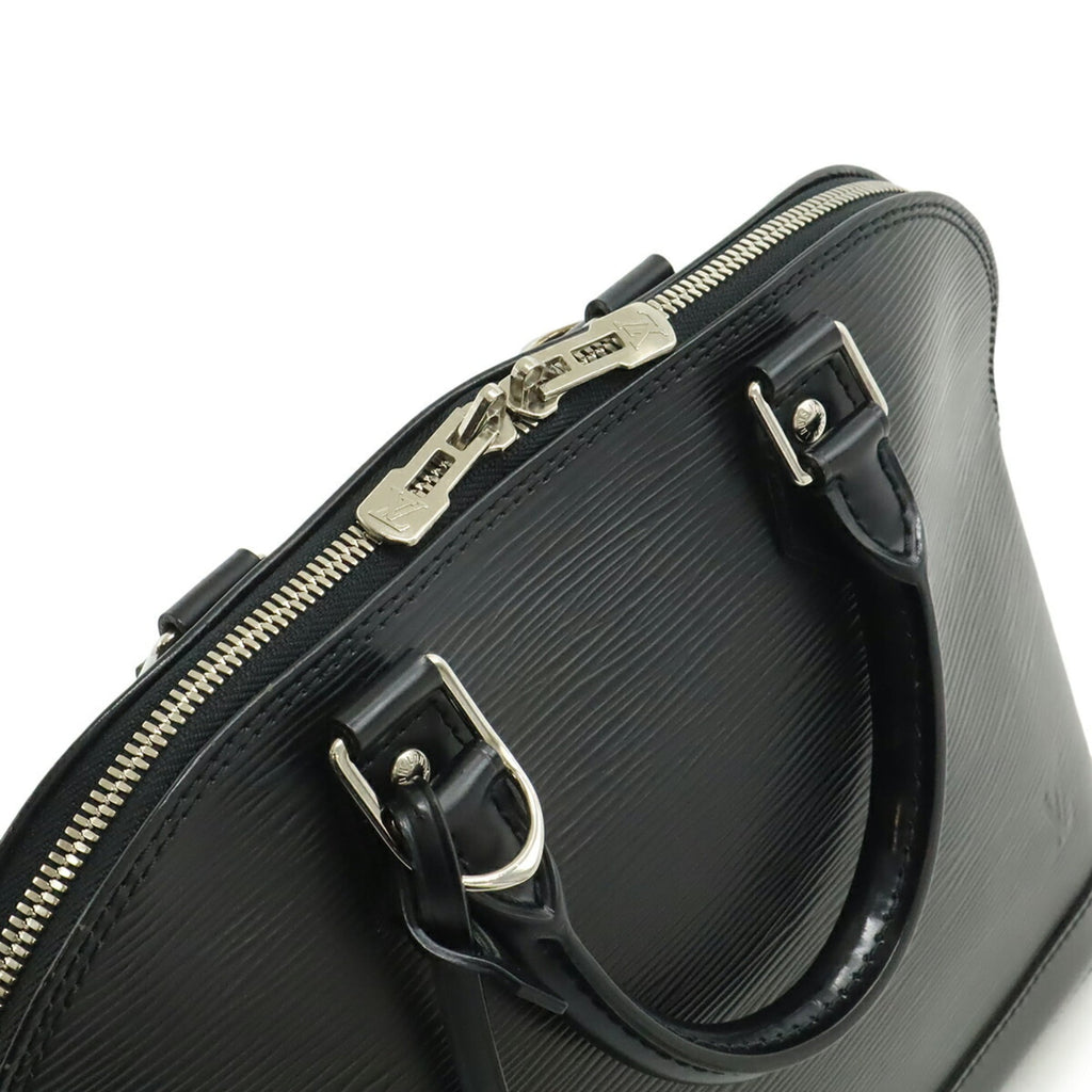 Louis Vuitton Epi Black Noir Epi Leather Handbag (Pre-Owned)