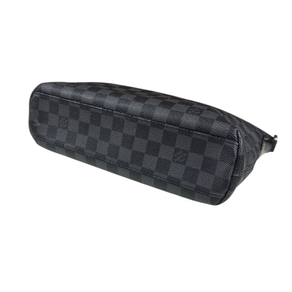 Louis Vuitton Black Gray Damier Graphite Shoulder Bag (Pre-Owned)