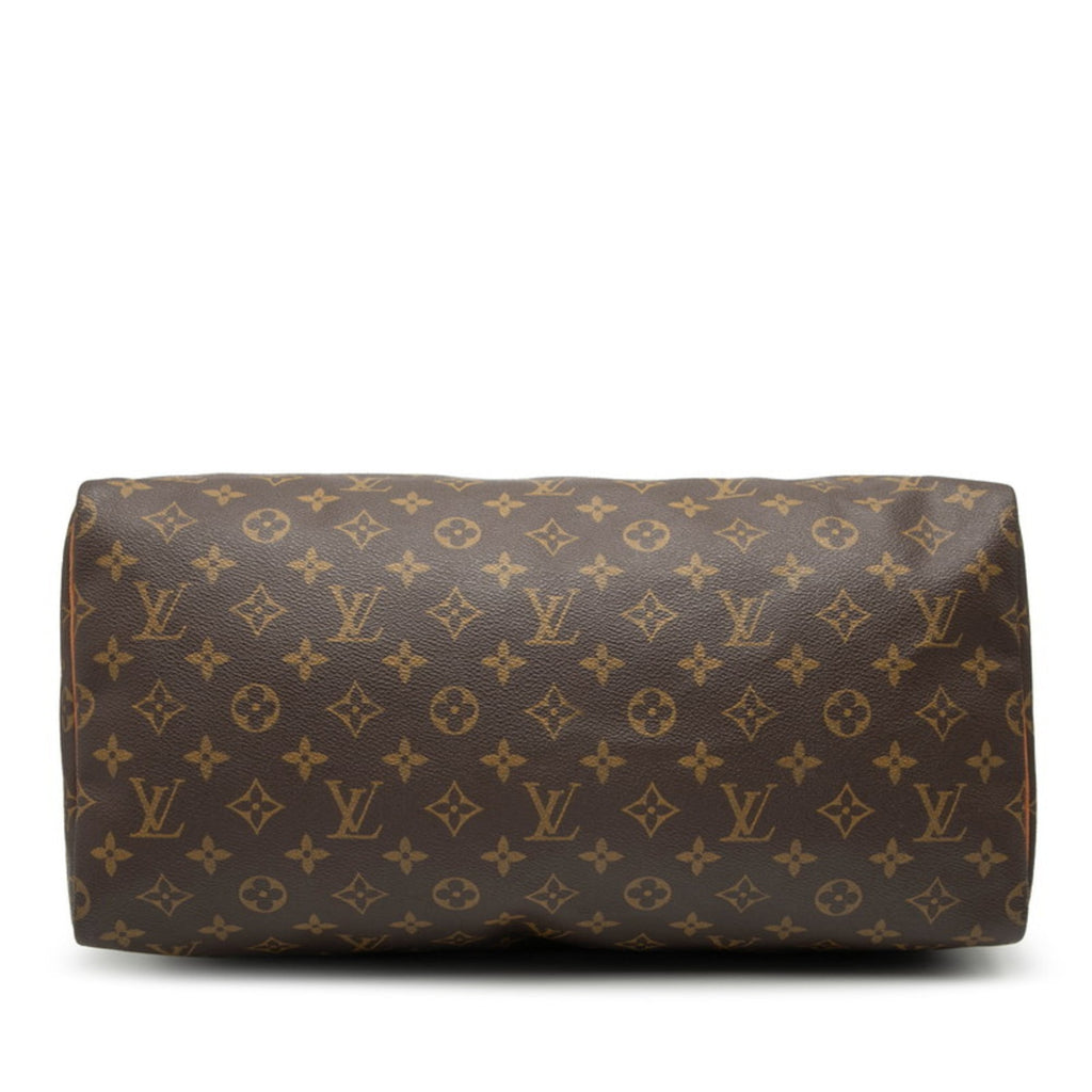 Louis Vuitton Brown Pvc Leather Boston Bag Handbag (Pre-Owned)