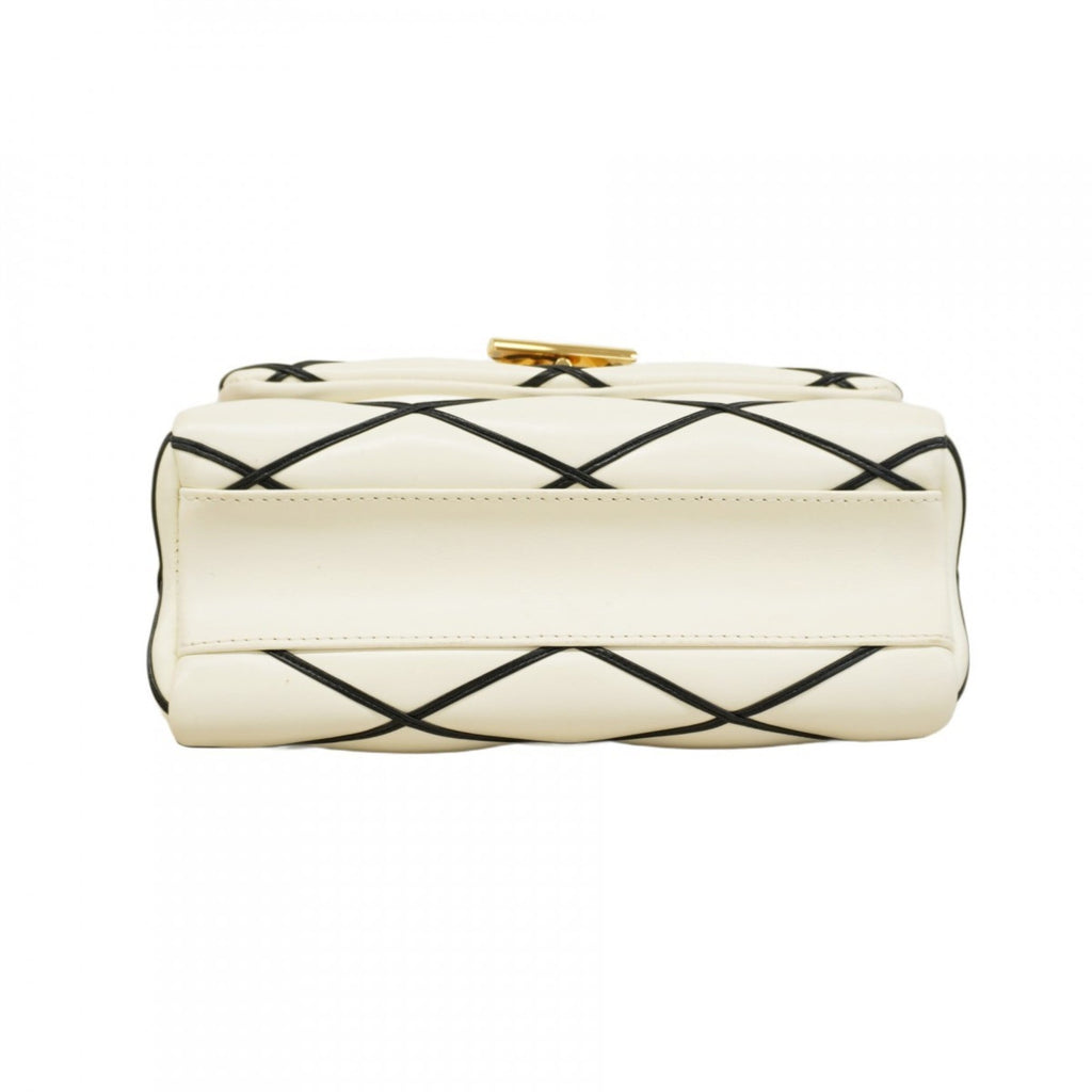 Louis Vuitton Black White Handbag (Pre-Owned)