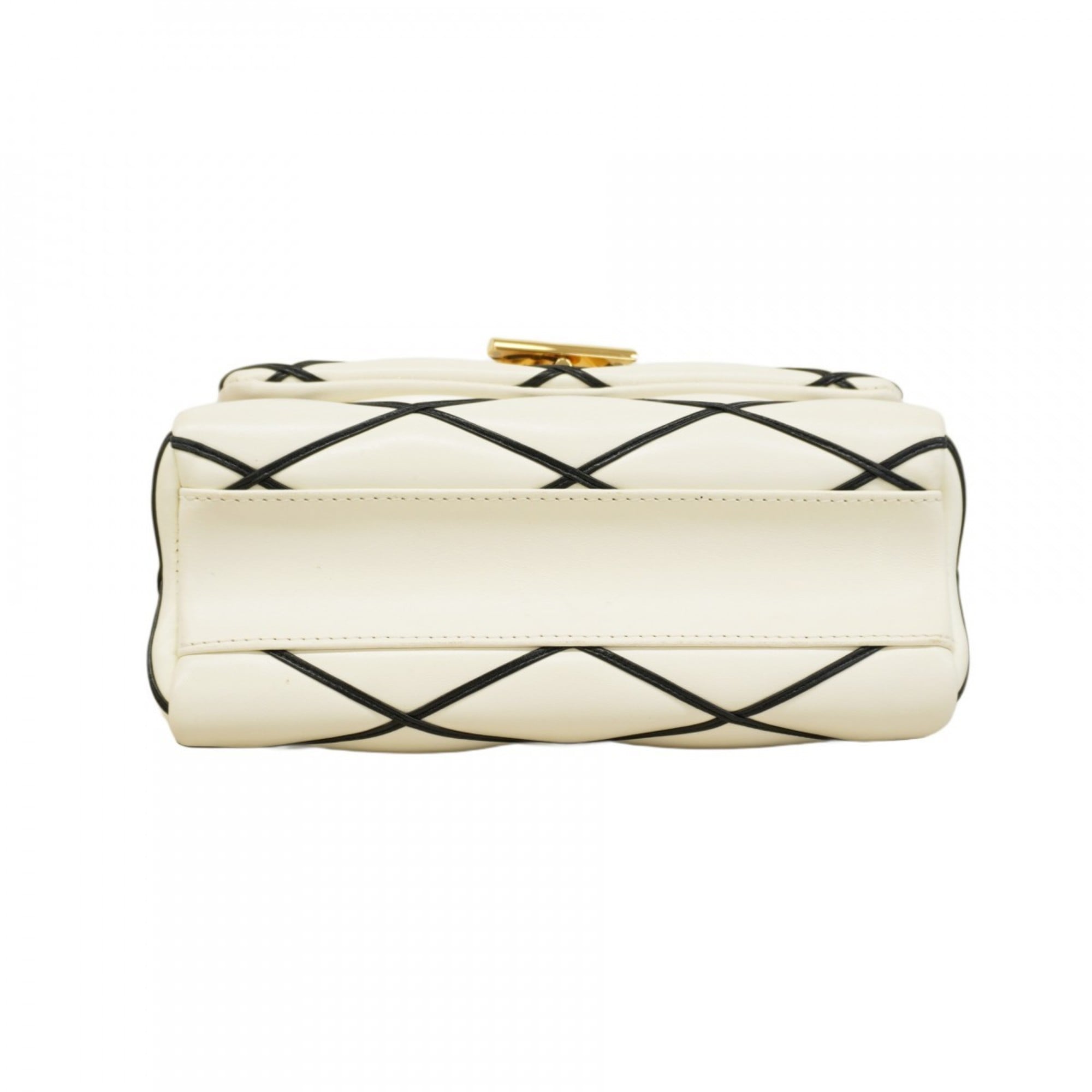 Louis Vuitton Black White Handbag (Pre-Owned)