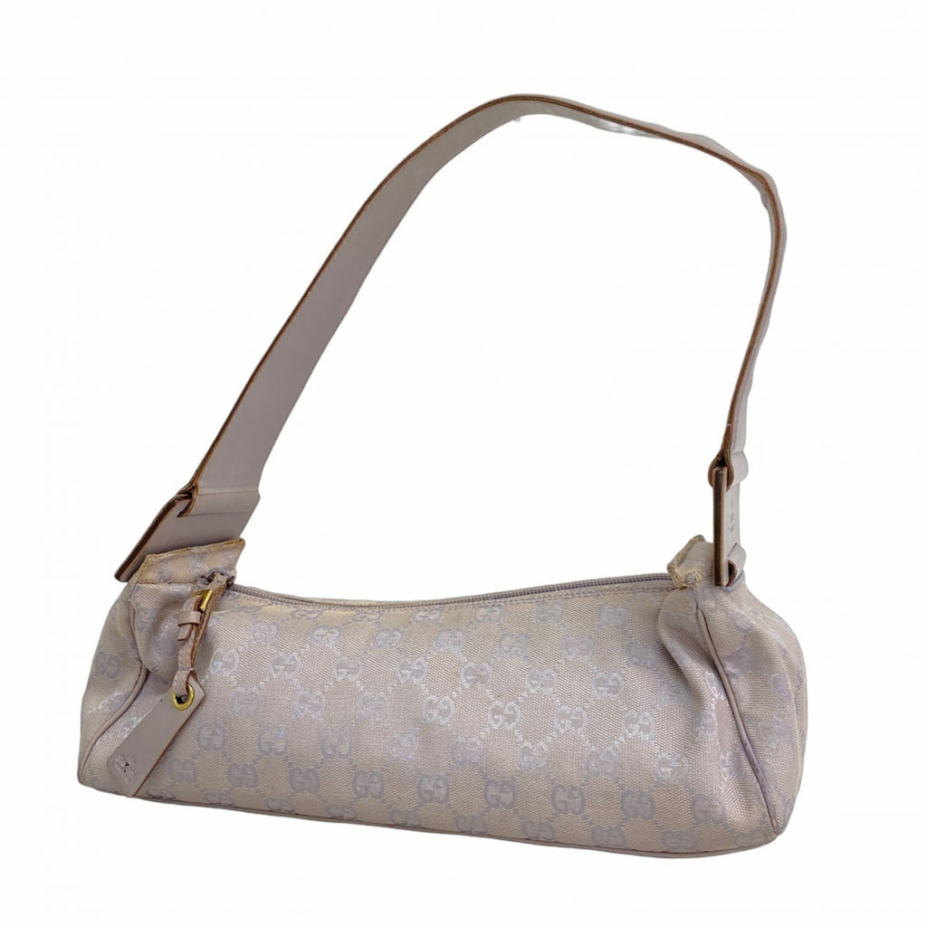 Gucci Purple Canvas Shoulder Bag (Pre-Owned)