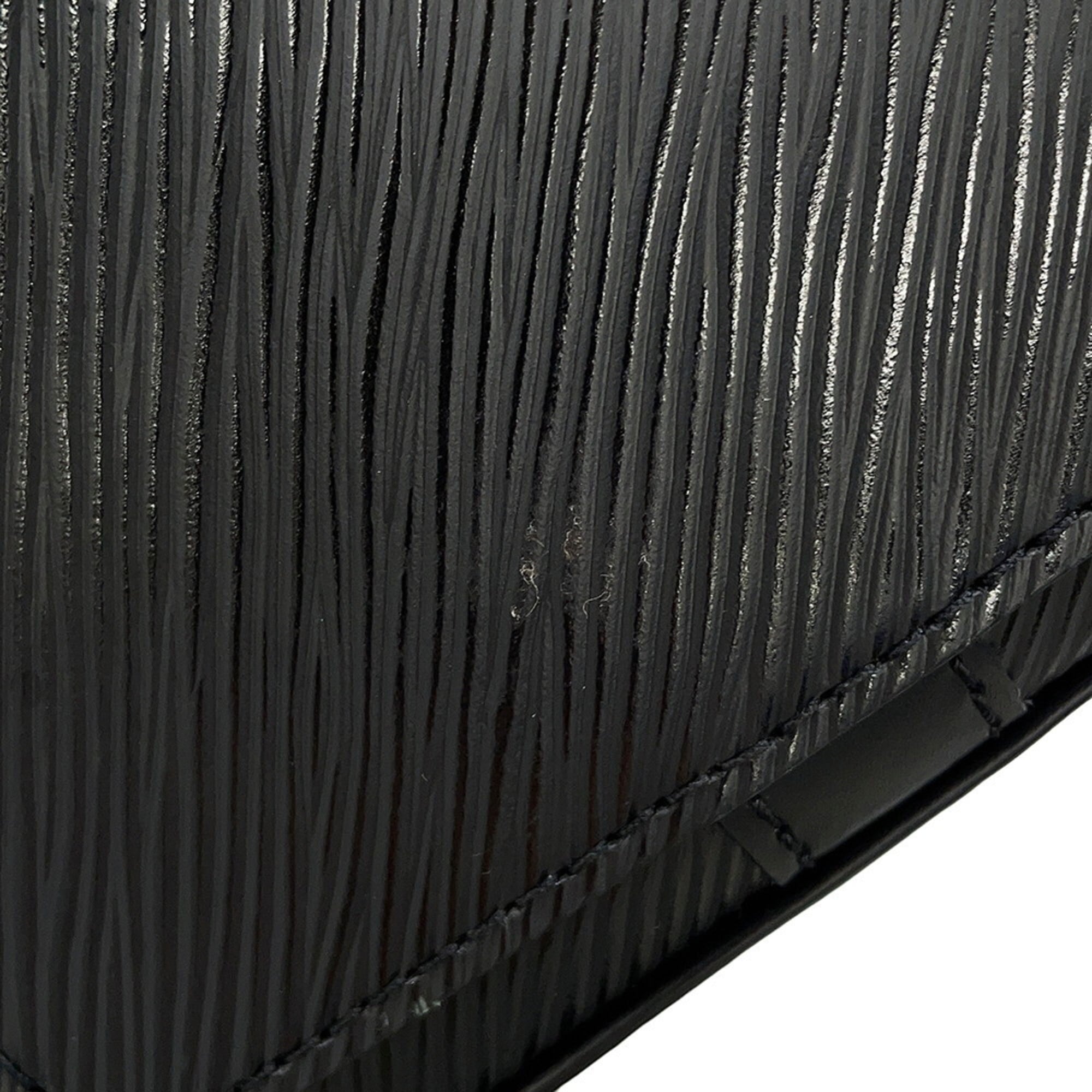 Louis Vuitton Black Noir Epi Leather Handbag (Pre-Owned)