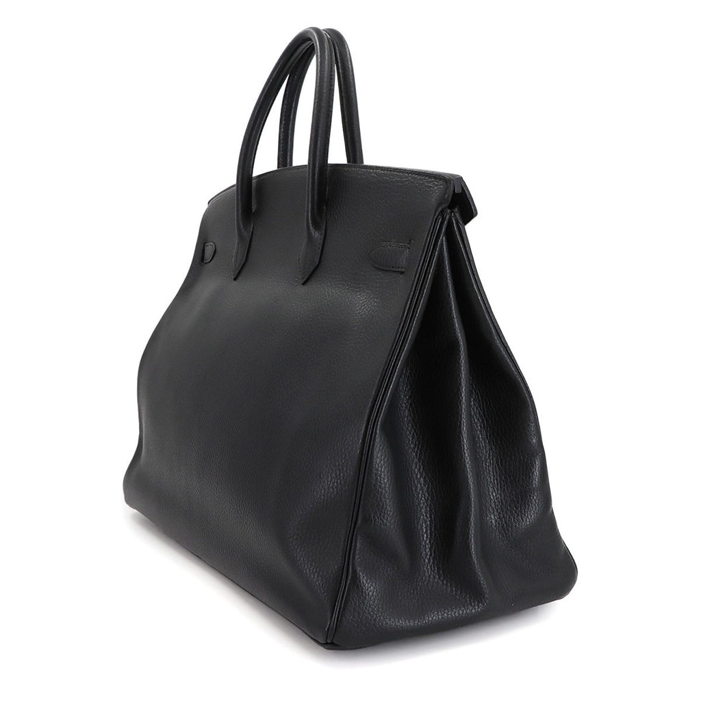 Hermes Black Ardennes Leather Handbag (Pre-Owned)