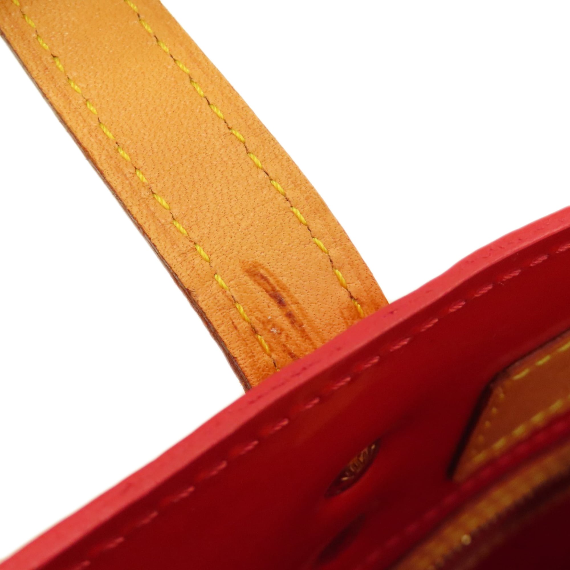 Louis Vuitton Rouge Vernis Handbag (Pre-Owned)