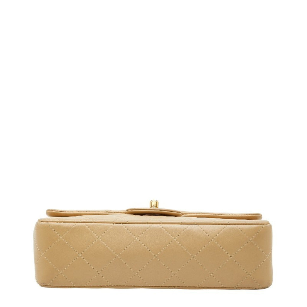 Chanel Beige Leather Shoulder Bag (Pre-Owned)