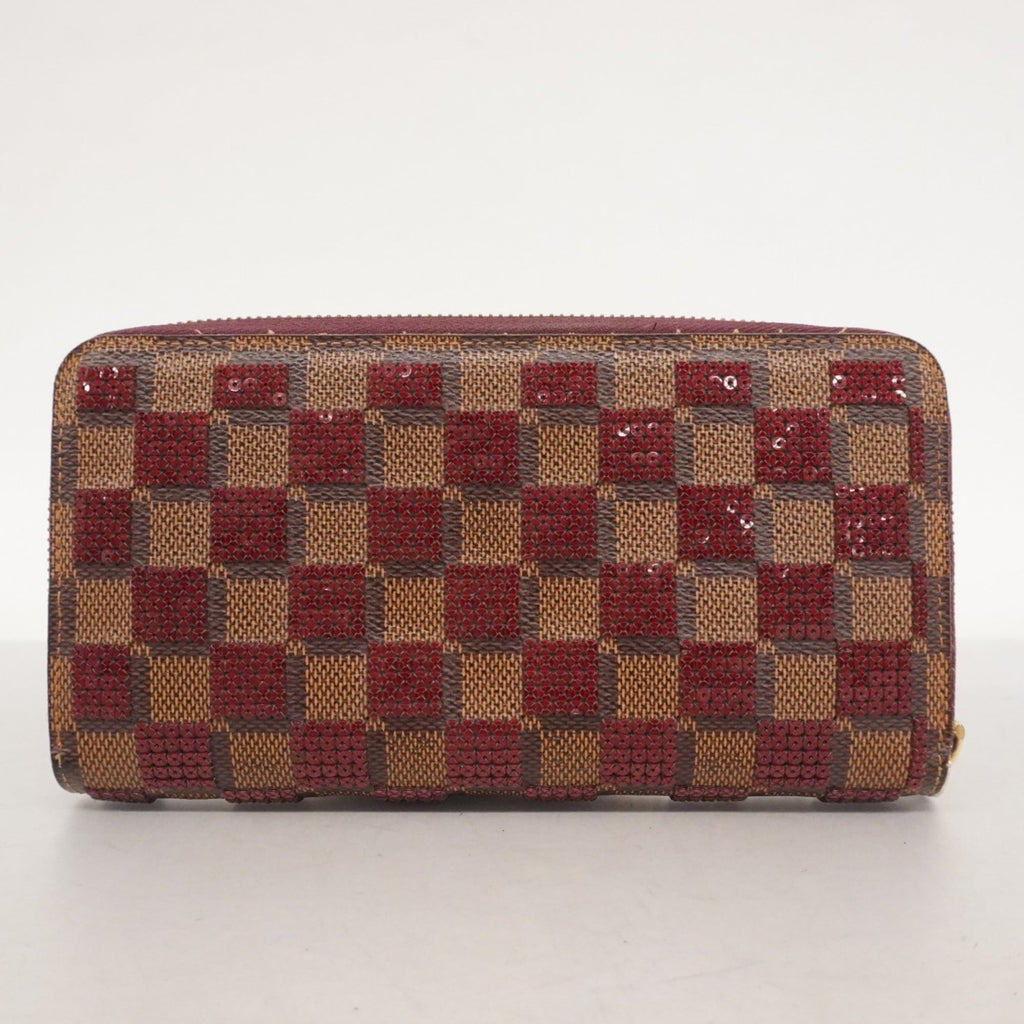Louis Vuitton Ebene Rouge Long Wallet (Bi-Fold) (Pre-Owned)