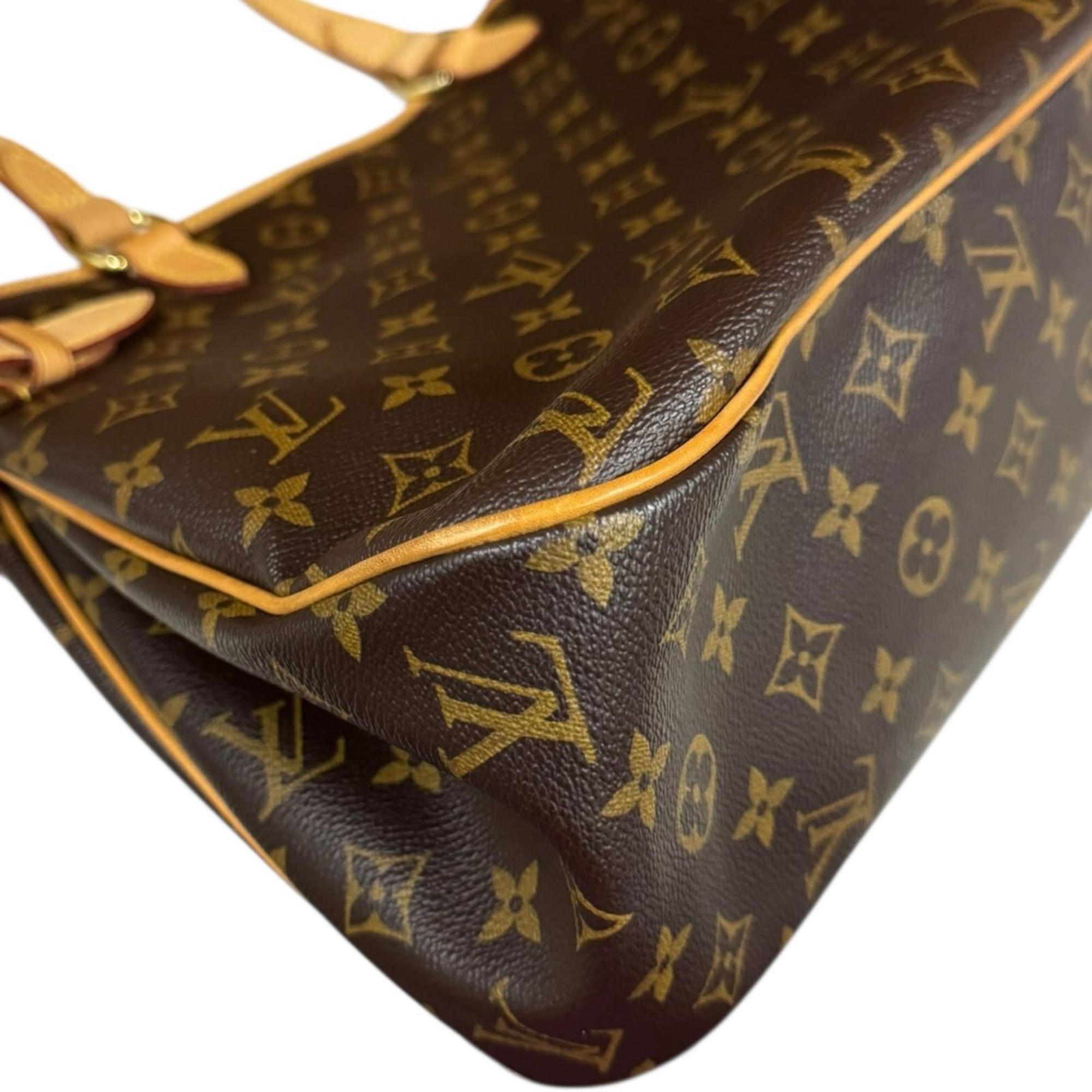 Louis Vuitton Brown Monogram Shoulder Bag (Pre-Owned)