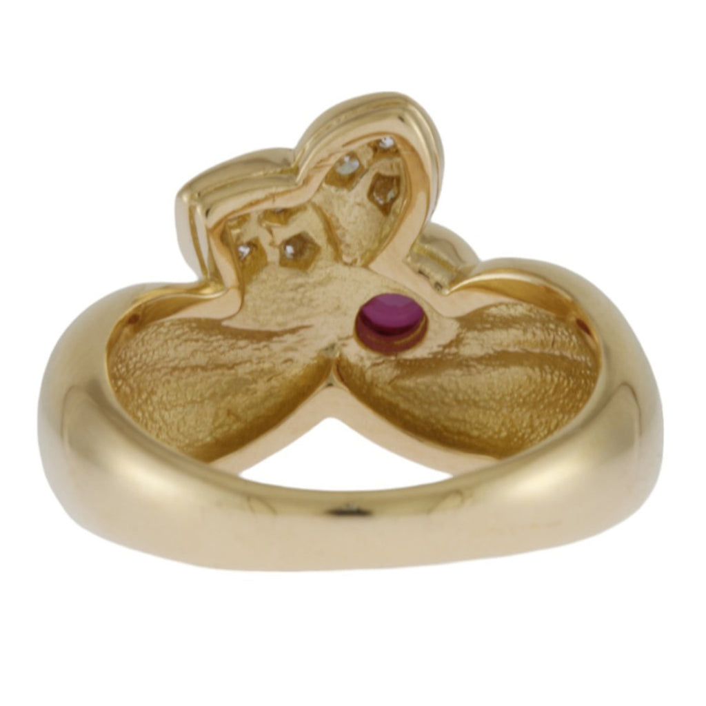 Christian Dior Yellow Gold Yellow Gold (18K) Band Ring (Pre-Owned)