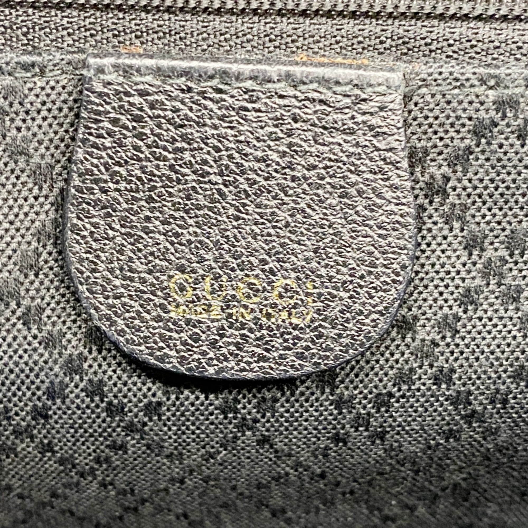Gucci Black Suede Handbag (Pre-Owned)
