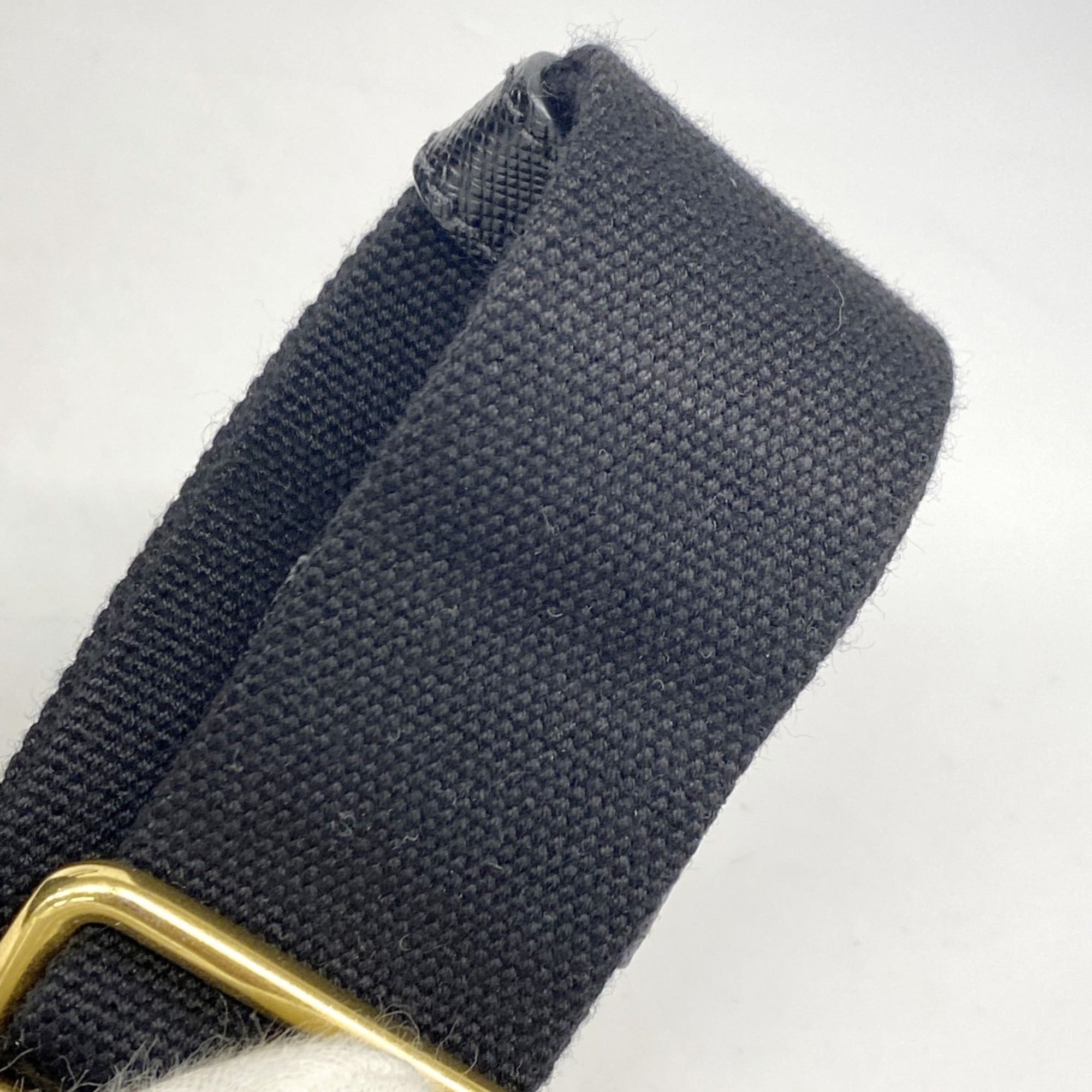 Prada Black Canvas Tote Bag (Pre-Owned)