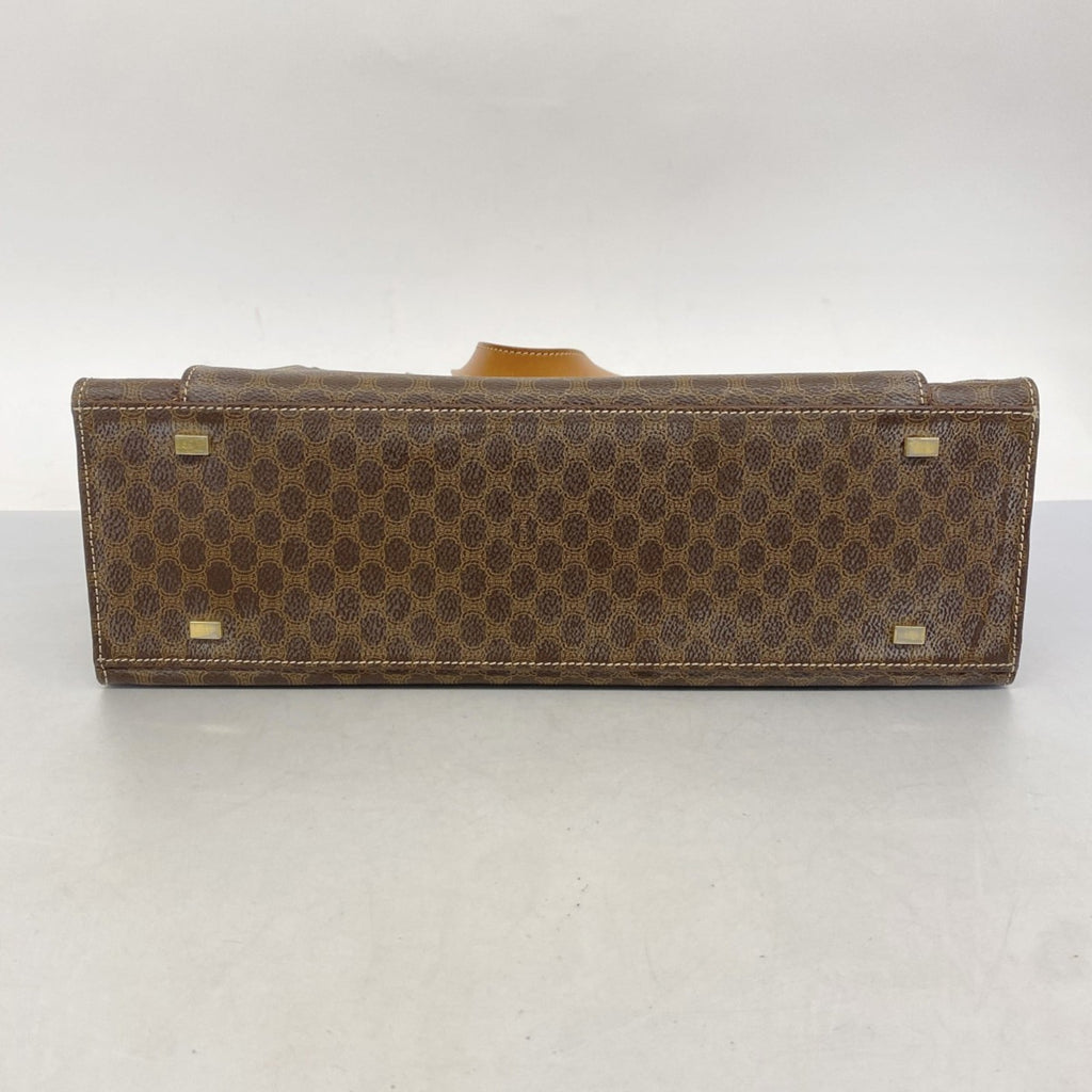 Celine Brown Pvc Tote Bag (Pre-Owned)
