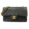 Chanel Black Leather Shoulder Bag (Pre-Owned)