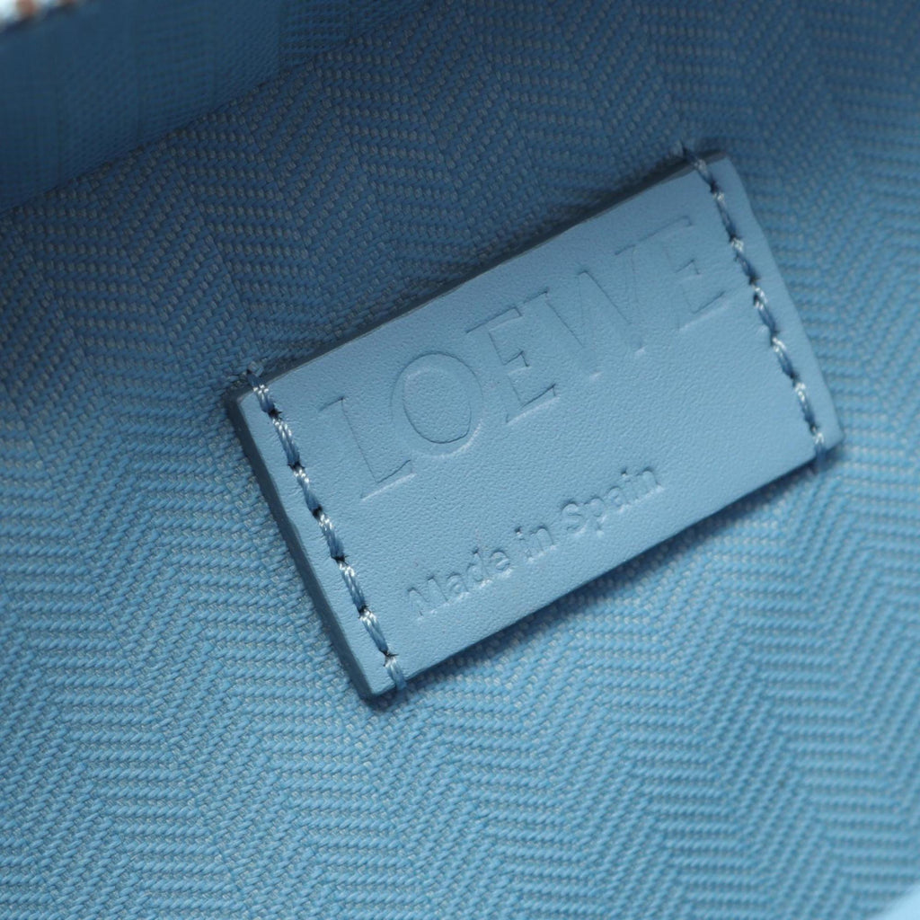 Loewe Blue Leather Handbag (Pre-Owned)