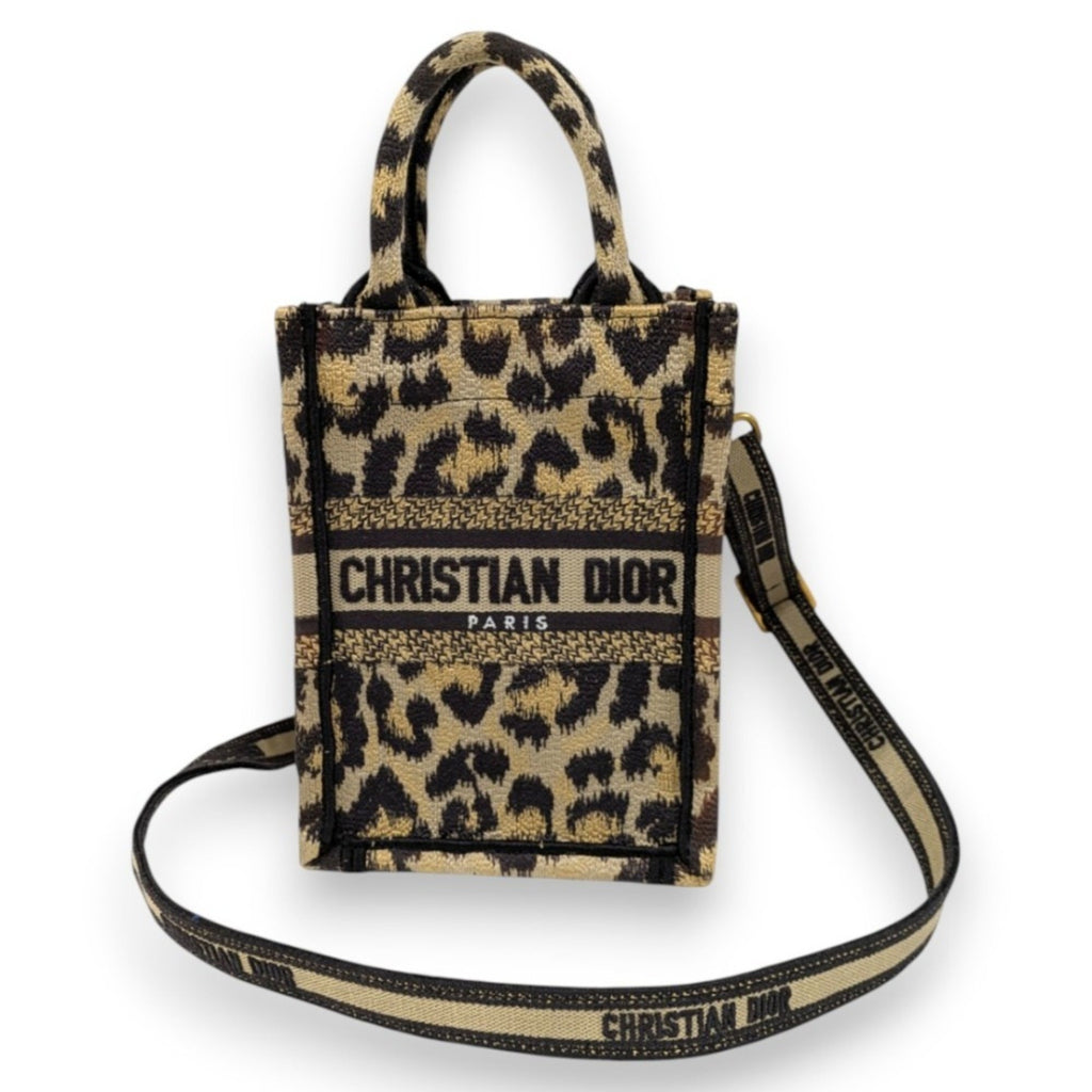 Christian Dior Beige Black Shoulder Bag (Pre-Owned)
