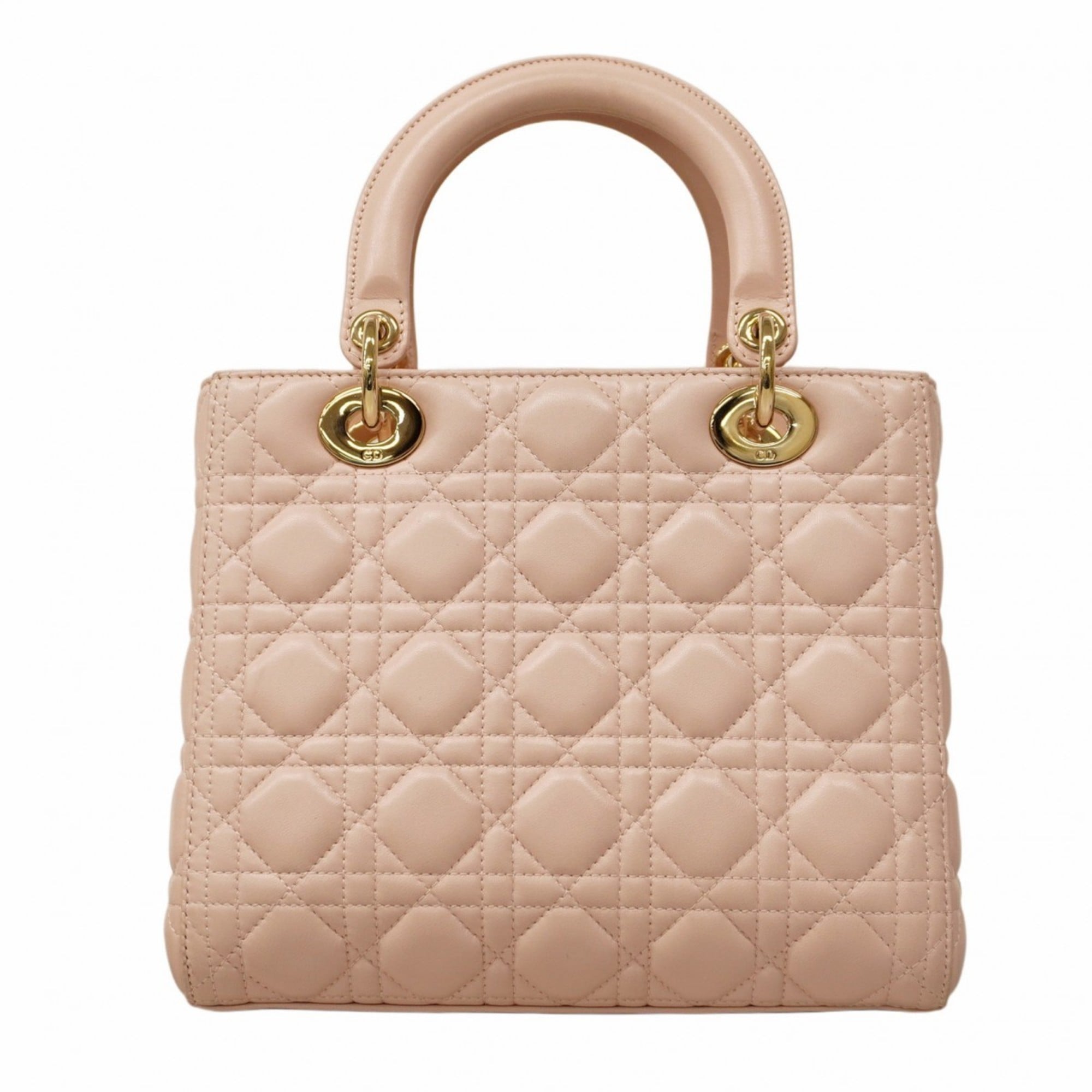 Christian Dior Pink Leather Handbag (Pre-Owned)