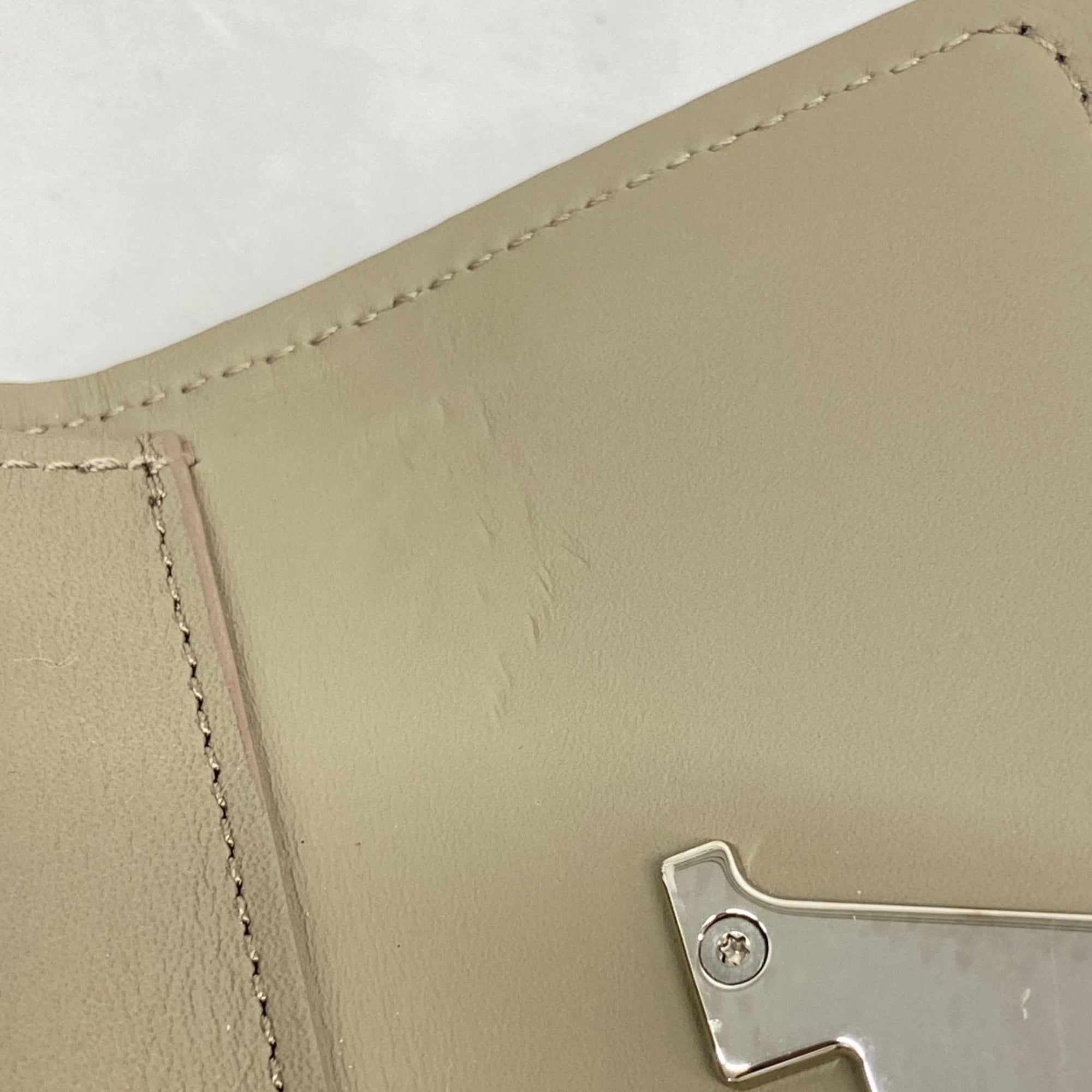 Louis Vuitton Taupe Wallet (Tri-Fold) (Pre-Owned)