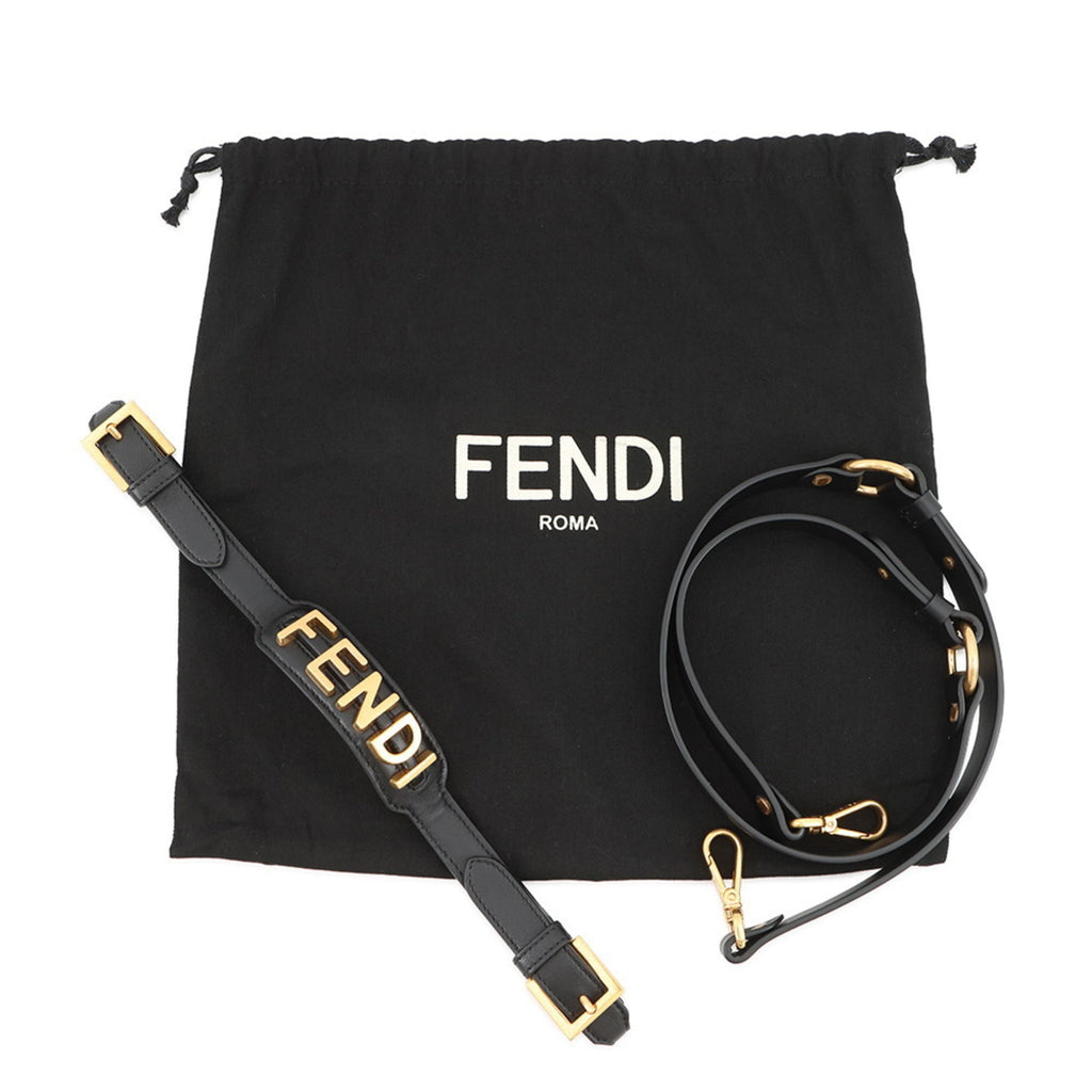 Fendi Baguette Black Shoulder Bag (Pre-Owned)