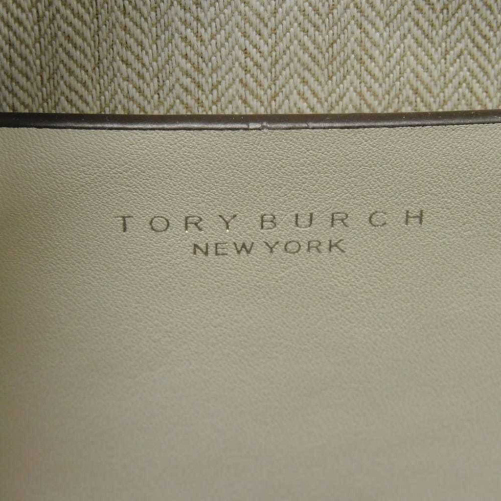 Tory Burch White Leather Handbag Shoulder Bag (Pre-Owned)