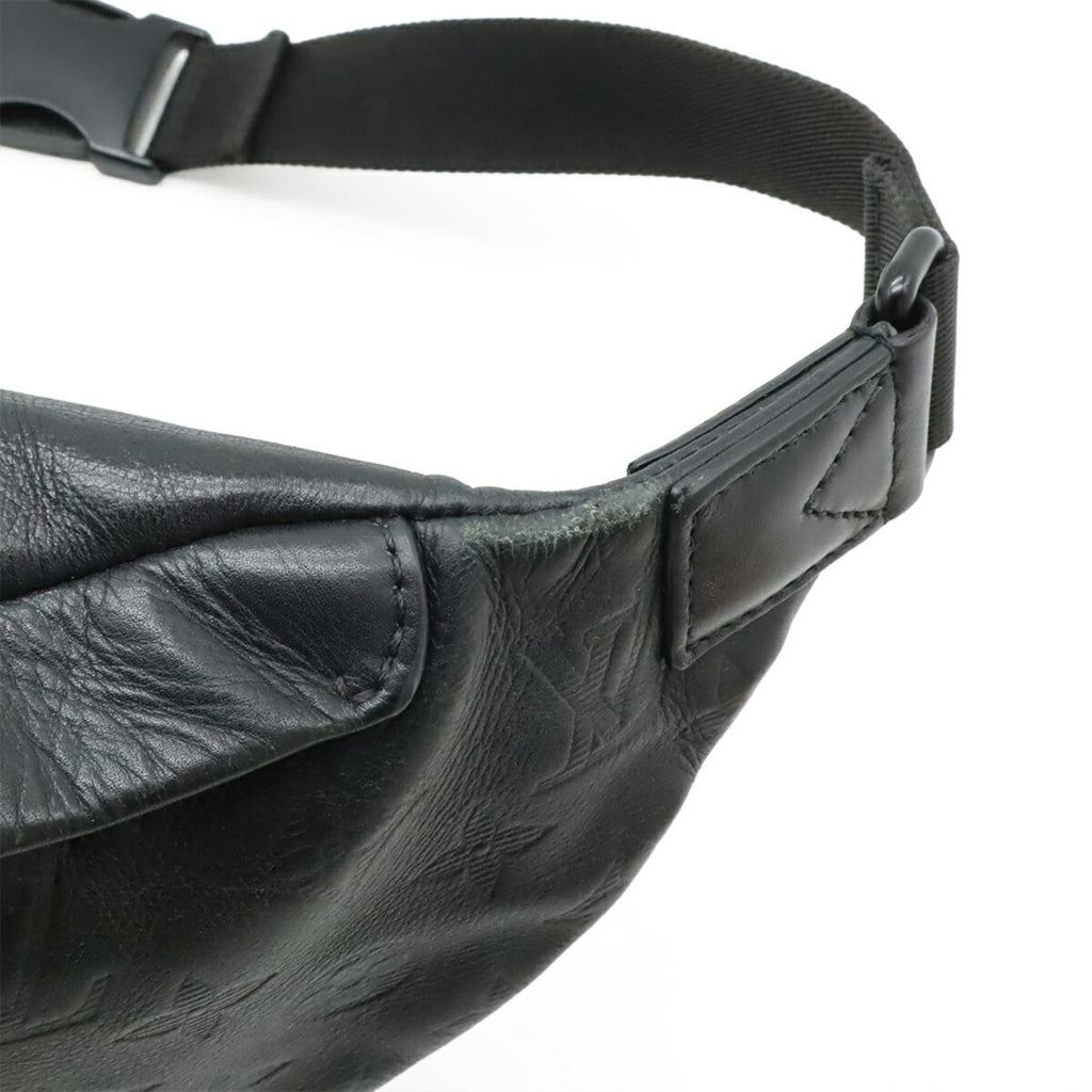 Louis Vuitton Black Noir Monogram Shadow Fanny Pack (Pre-Owned)