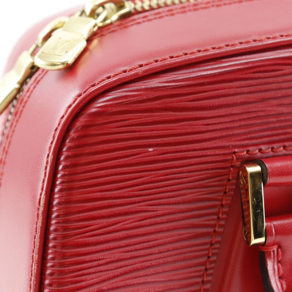 Louis Vuitton Epi Red Color Epi Leather Handbag (Pre-Owned)