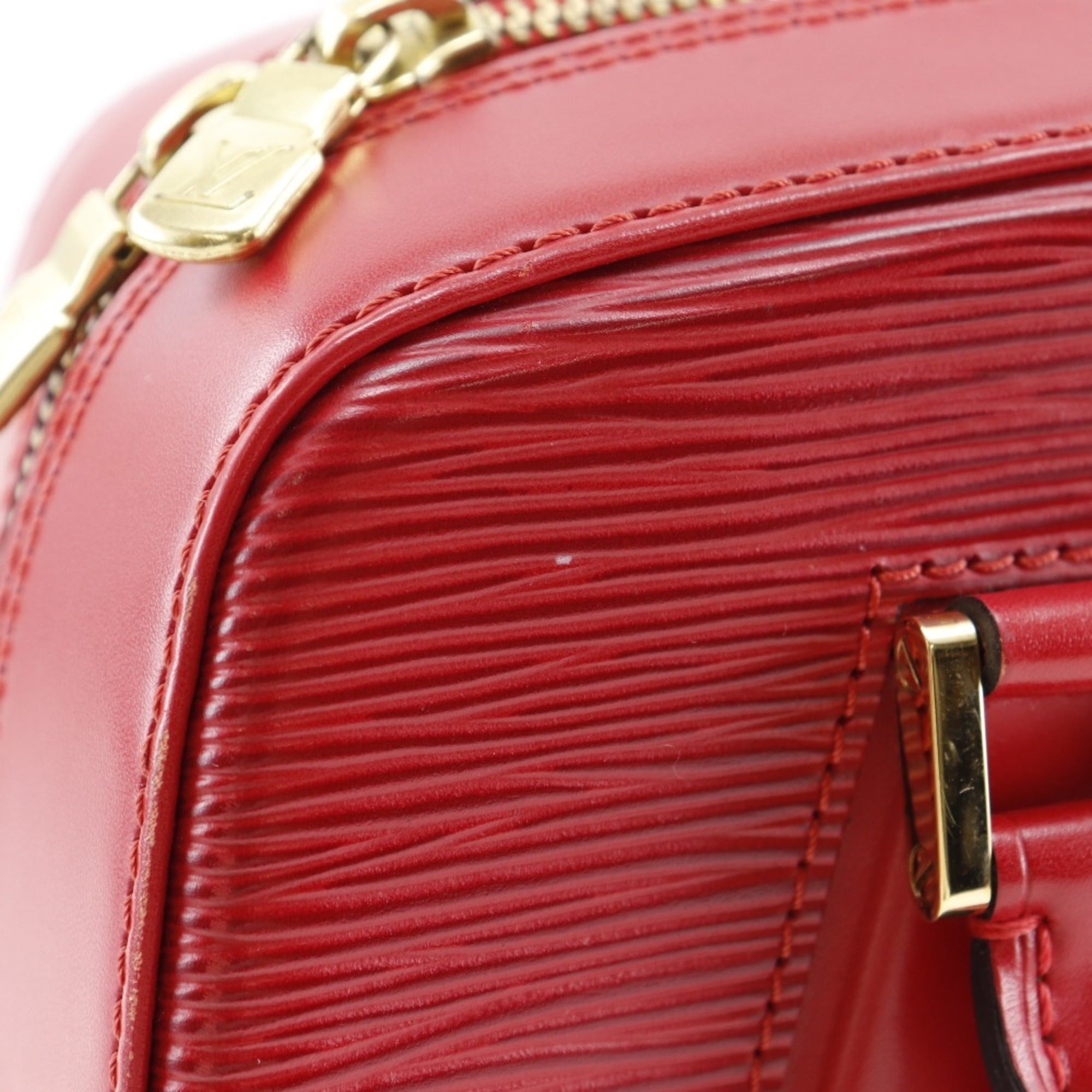 Louis Vuitton Epi Red Color Epi Leather Handbag (Pre-Owned)