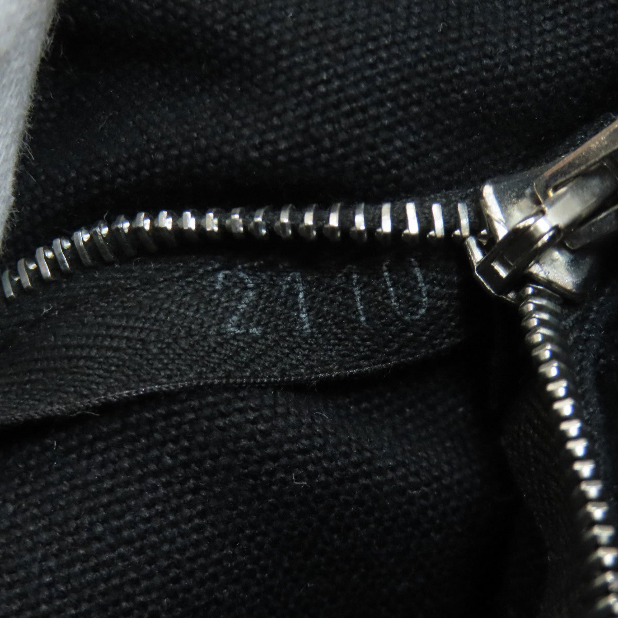 Hermes Black Canvas Handbag (Pre-Owned)