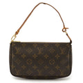 Louis Vuitton Monogram Brown Monogram Handbag Pochette (Pre-Owned)